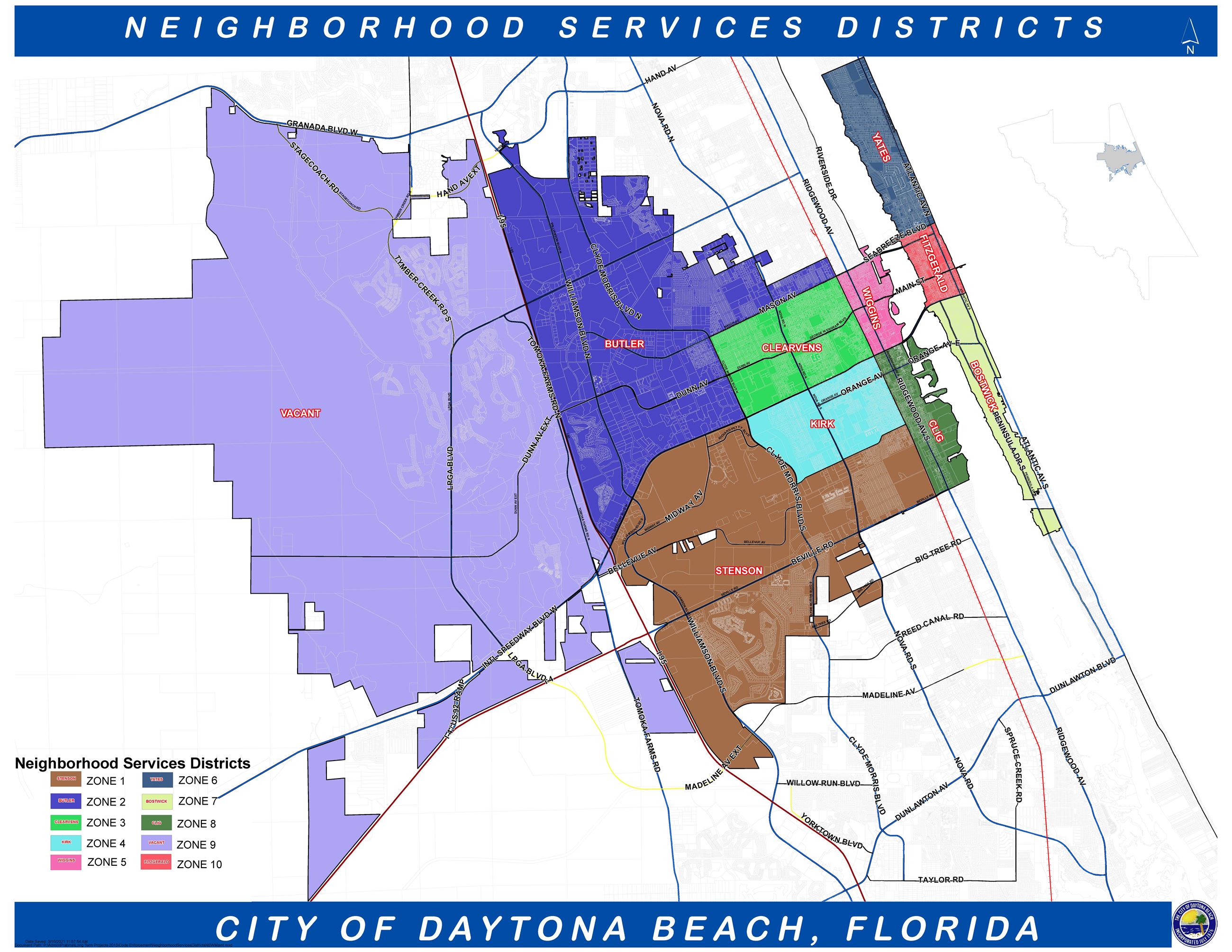 Neighborhood Services Districts 