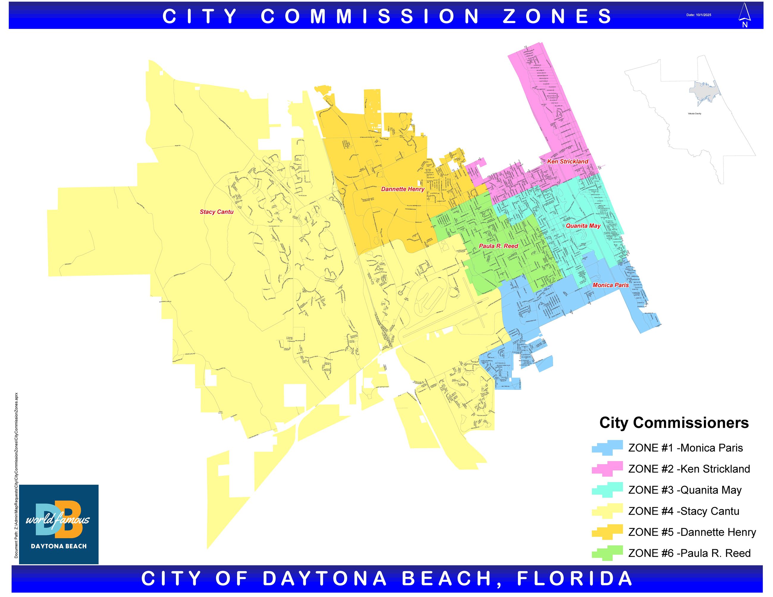 City Commission Zones